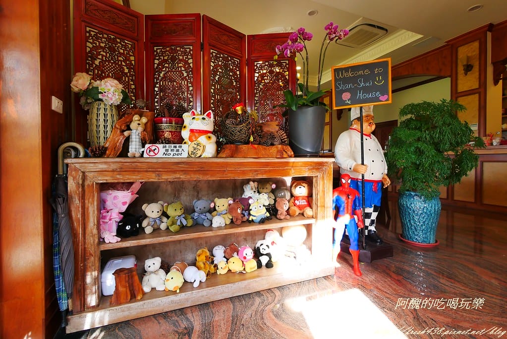【新竹美食】山水屋,隱身於北埔山中,景緻優美、餐點一流的景觀餐廳。 - 第11張圖 8