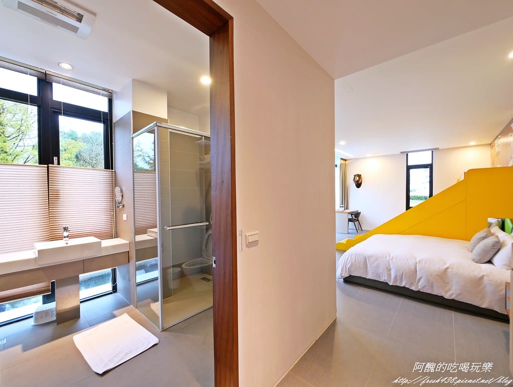 【宜蘭民宿】悠悅光Aura Villa(新樂館),動物主題房型,打造親子新樂園,戲水池、電動車、烤肉、沙坑、卡拉OK、溜滑梯房型一應俱全。 - 第83張圖 P1001163