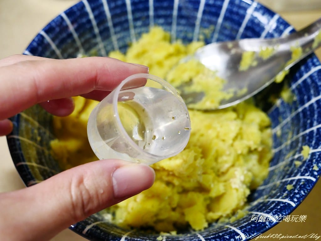 黃金薯餅,超級鮮甜的古早味地瓜煎餅,無麵粉,高纖更健康。 - 第9張圖 P1490112