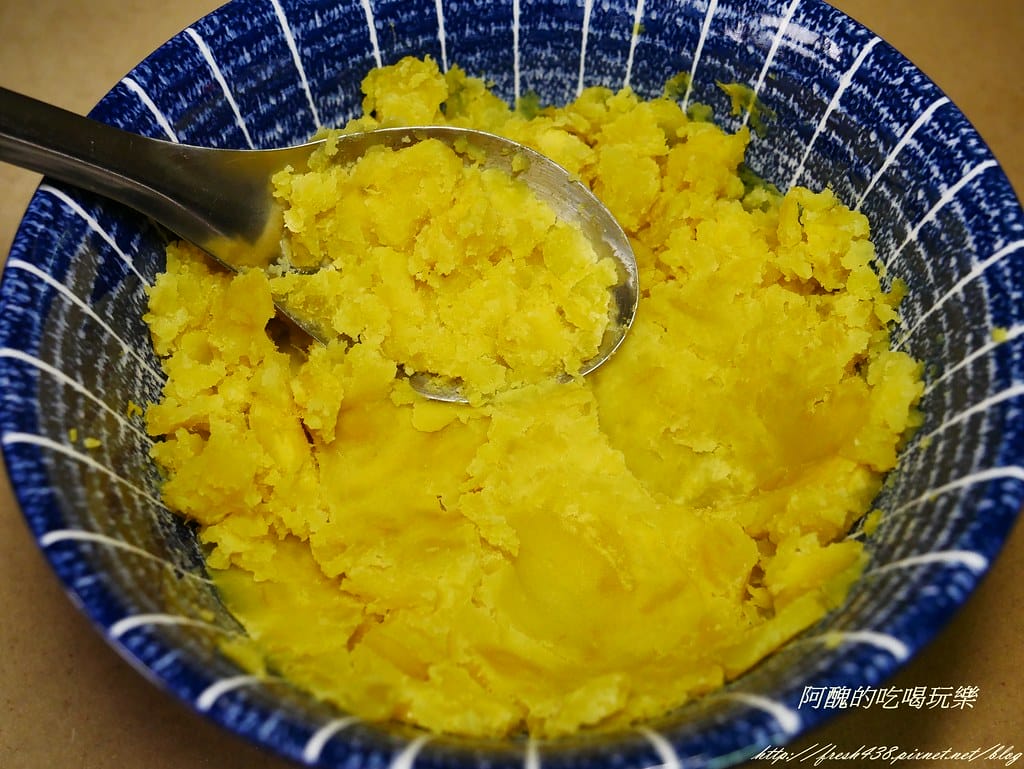黃金薯餅,超級鮮甜的古早味地瓜煎餅,無麵粉,高纖更健康。 - 第7張圖 P1490109