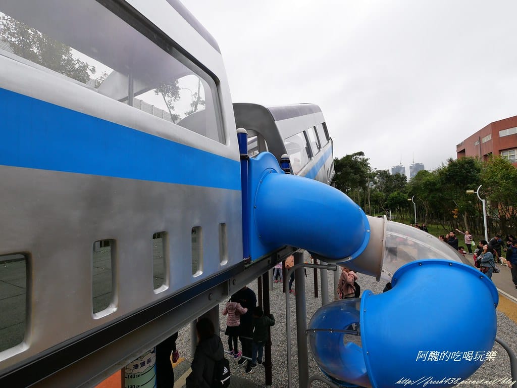 【新北特色公園】林口樂活公園,交通/停車資訊,捷運主題公園,4米高溜滑梯超級刺激,等您來挑戰。 - 第54張圖 P1001646