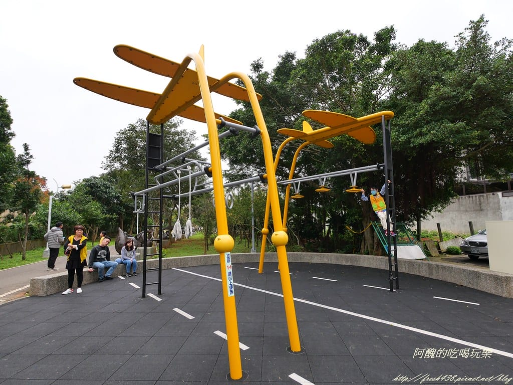【新北特色公園】林口樂活公園,交通/停車資訊,捷運主題公園,4米高溜滑梯超級刺激,等您來挑戰。 - 第25張圖 P1001574