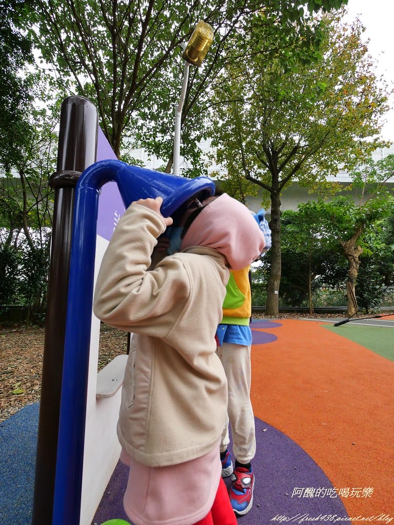 【新北特色公園】林口樂活公園,交通/停車資訊,捷運主題公園,4米高溜滑梯超級刺激,等您來挑戰。 - 第46張圖 P1001695