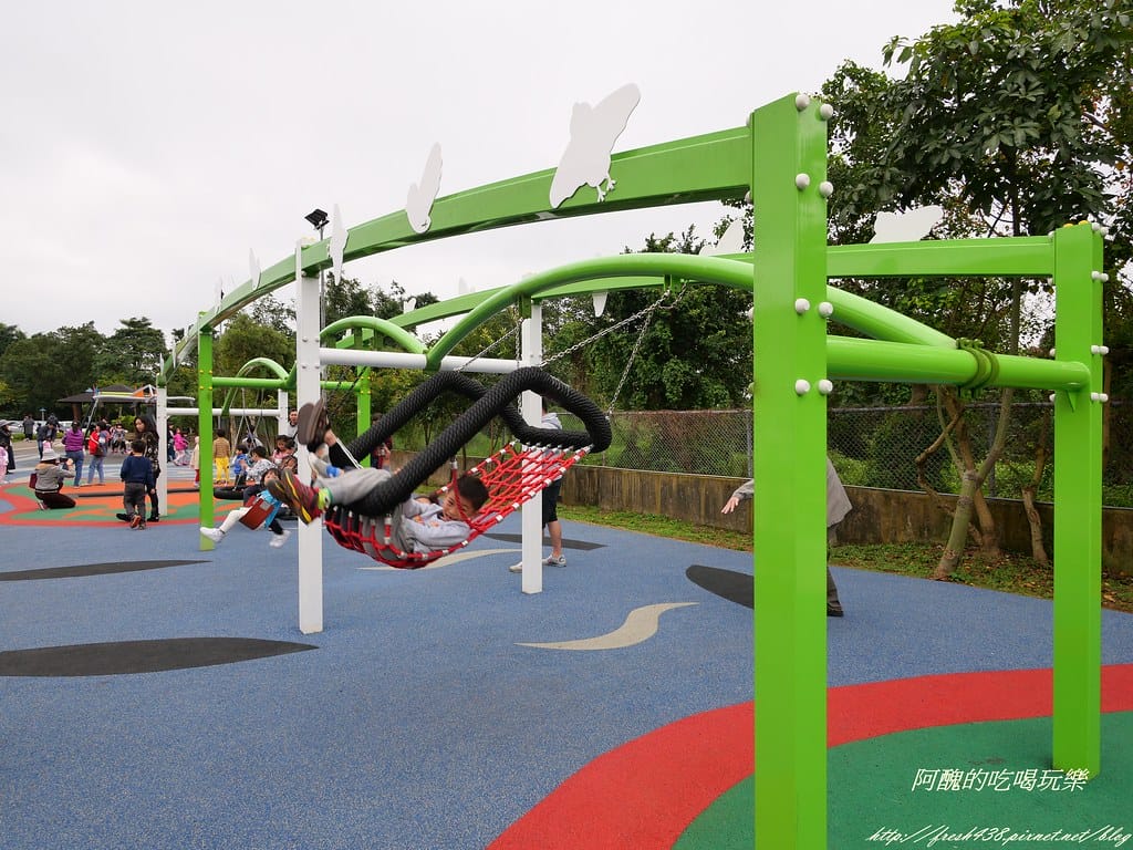 【新北特色公園】林口樂活公園,交通/停車資訊,捷運主題公園,4米高溜滑梯超級刺激,等您來挑戰。 - 第19張圖 P1001563