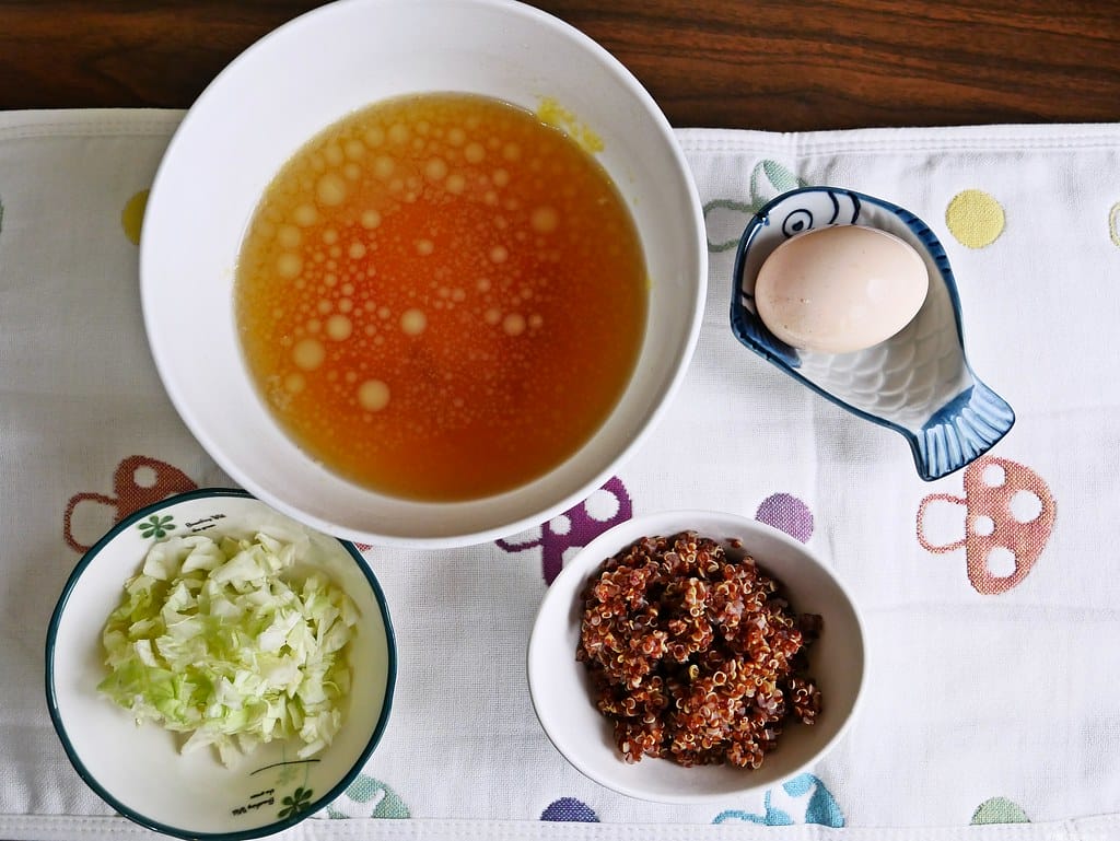 紅藜雜炊,一點小技巧,就能讓粗糙的紅藜變身軟綿細緻的口感。 - 第2張圖 P1510517