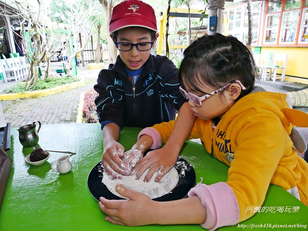 【宜蘭景點】幸福20號農場,窯烤披薩、原木鉛筆、檸檬醋、紅豆麻糬DIY,多樣動物可餵食、吹泡泡、打水仗,還有精緻餐點與下午茶。 - 第63張圖 P1520568