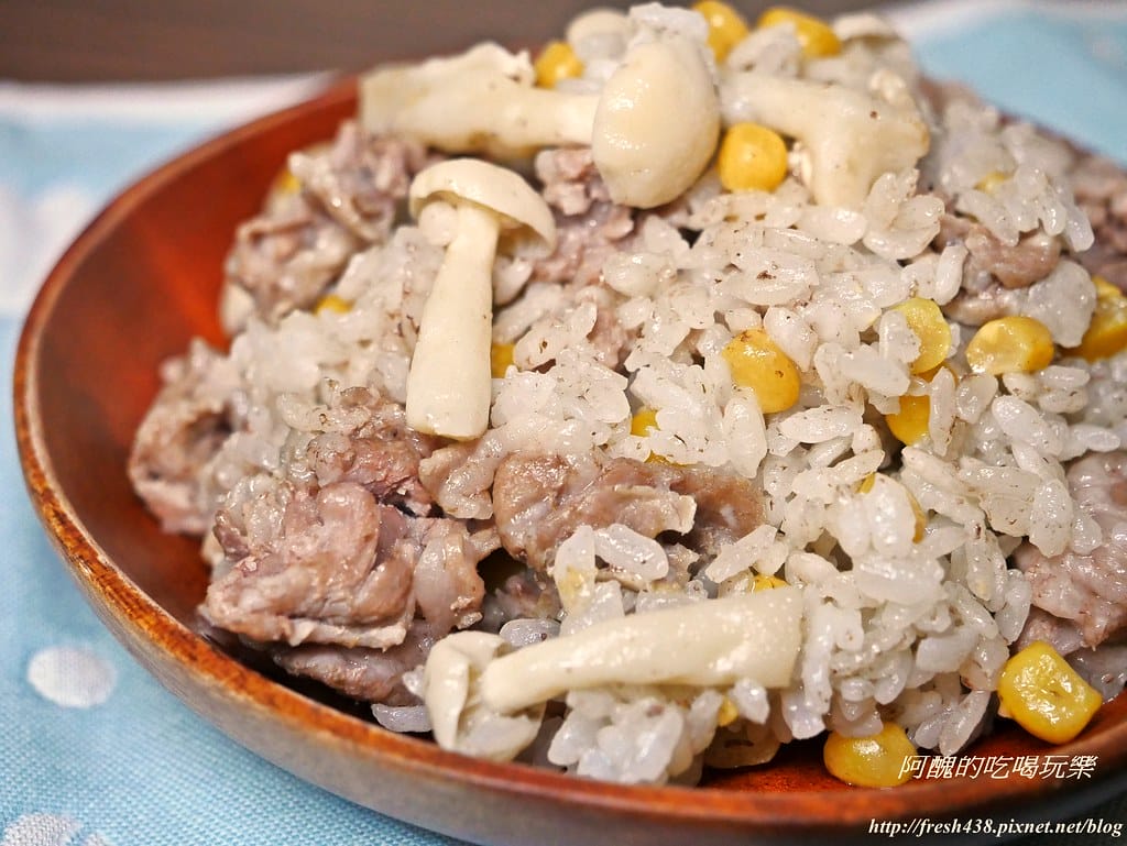 【護眼料理】玉米豬肉炊飯,電鍋料理超簡單。 - 第7張圖 P1530515