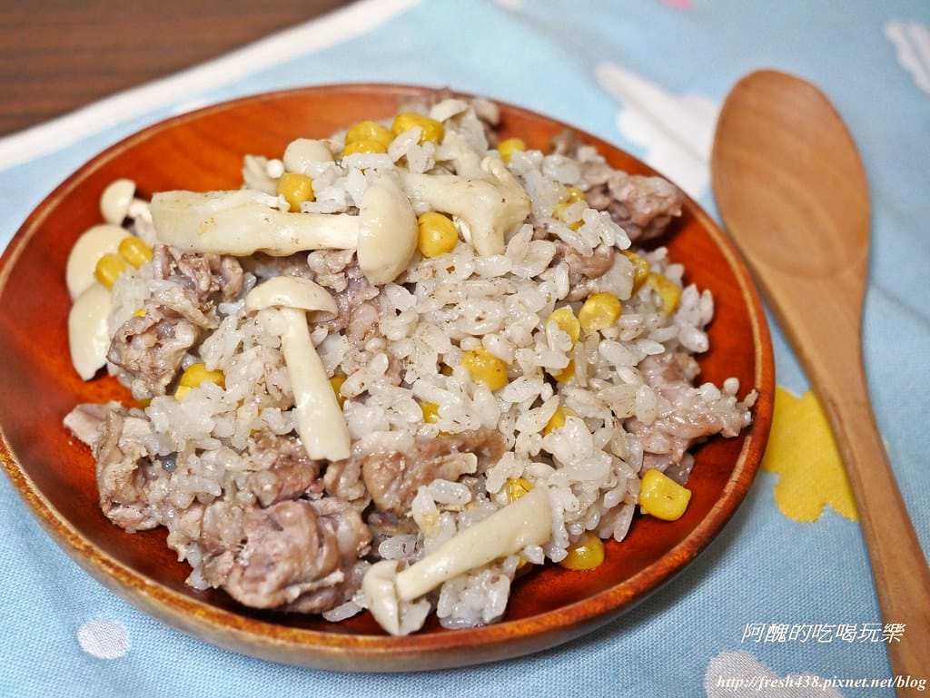 【護眼料理】玉米豬肉炊飯,電鍋料理超簡單。 - 第6張圖 P1530514