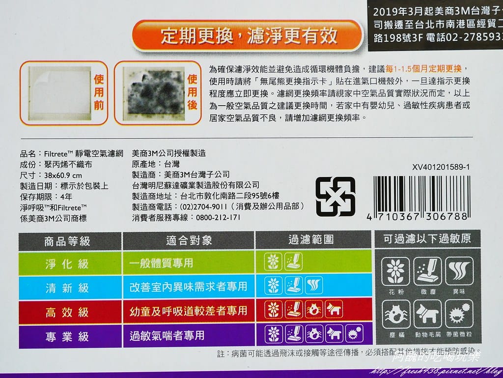 【生活好物推薦】3M淨呼吸靜電空氣濾網,讓全家人放心大口深呼吸! - 第9張圖 P1550668