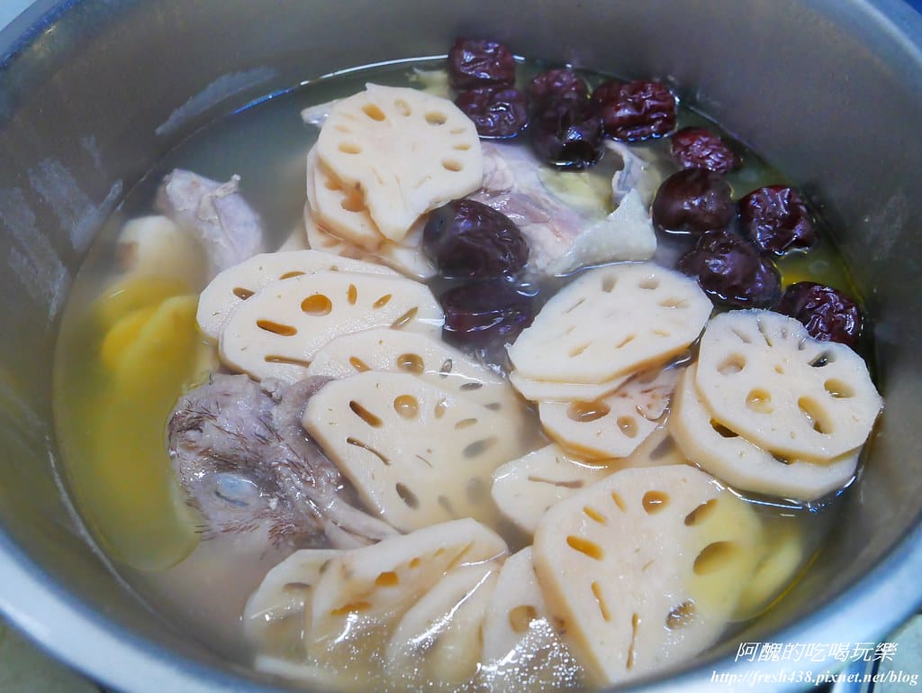 紅棗蓮藕雞湯,風味絕佳、護眼、抗過敏的超讚料理。 - 第10張圖 P1660389