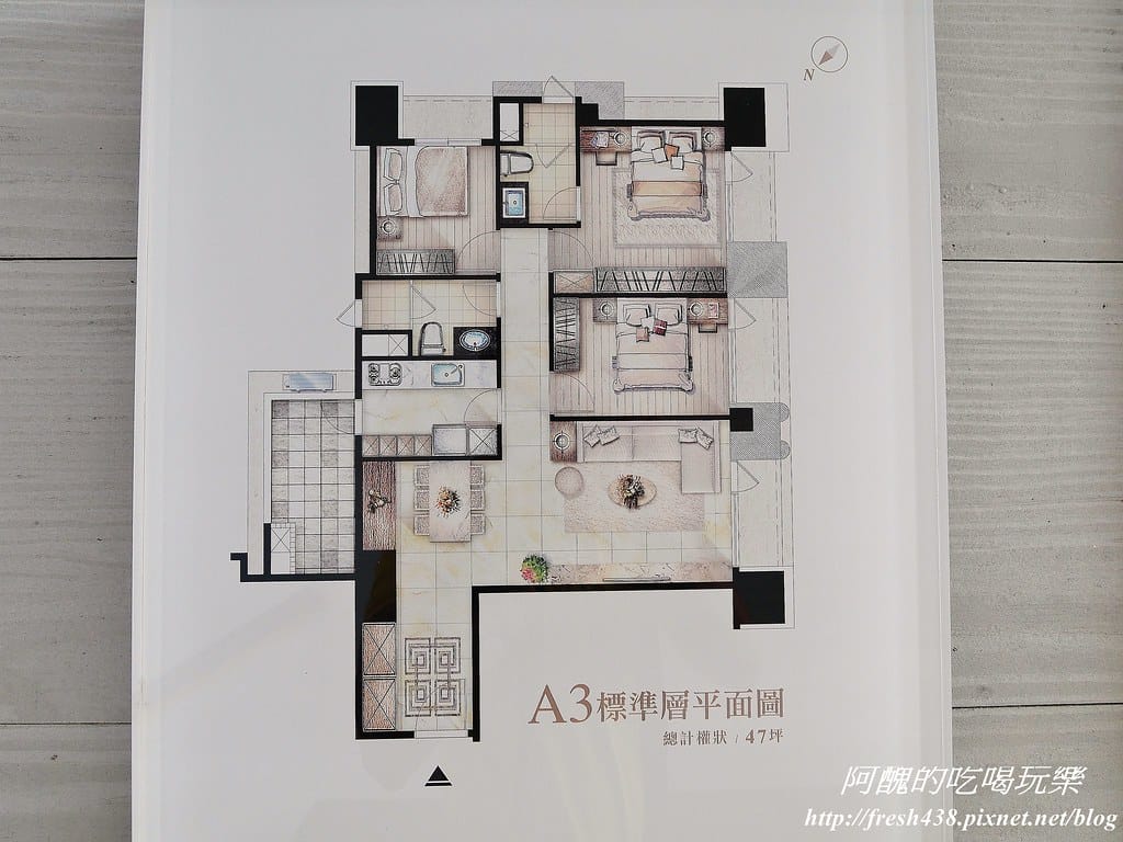 【台北建案】品陽大苑,處優質學區、擁藍天綠地、受藝文薰陶、享購物之便,安全至上、機能優渥的完美捷運宅。 - 第8張圖 12-47坪樣品屋