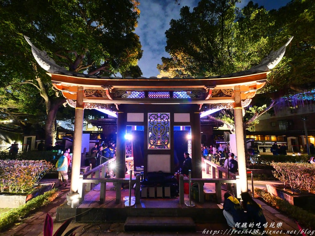 【板橋景點】林家花園「蝶舞光綴」夜間光雕秀,2019/12/12~2020/2/15浪漫登場,新北市民免費入園。 - 第36張圖 P1013813