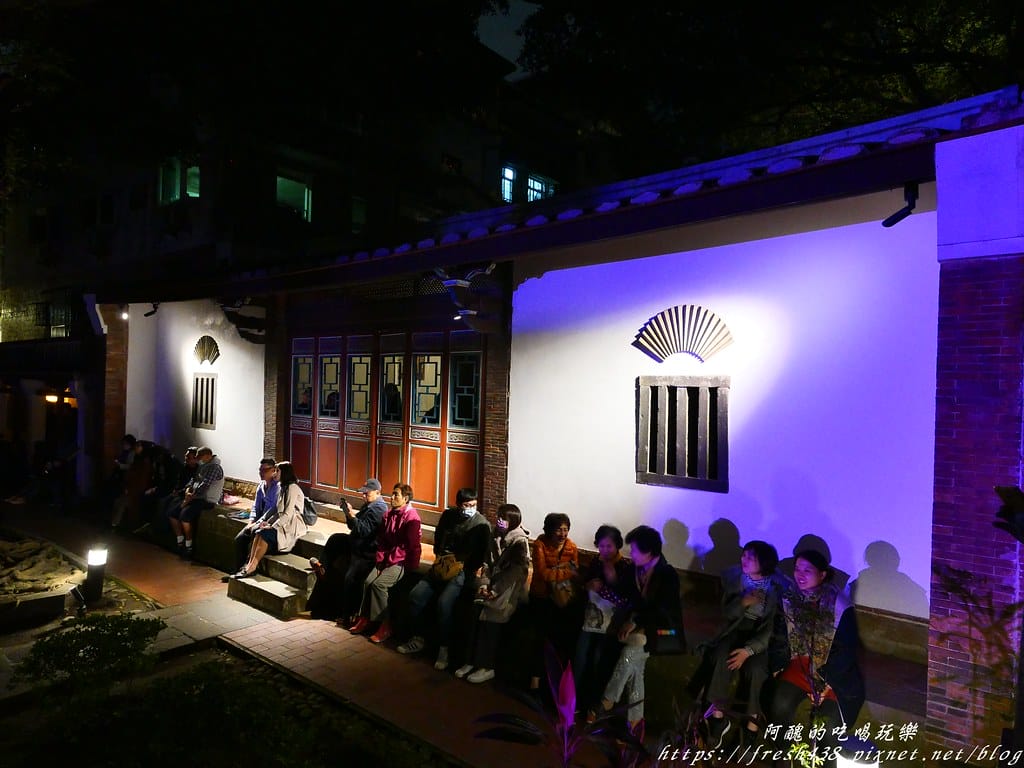 【板橋景點】林家花園「蝶舞光綴」夜間光雕秀,2019/12/12~2020/2/15浪漫登場,新北市民免費入園。 - 第37張圖 P1013822