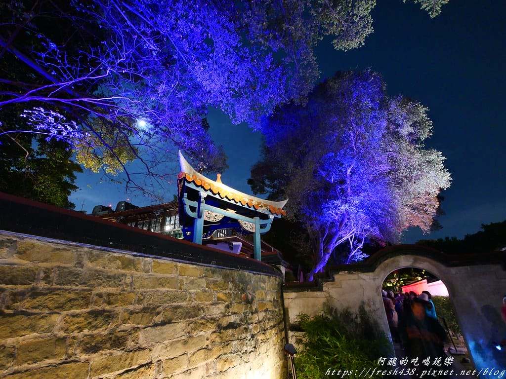 【板橋景點】林家花園「蝶舞光綴」夜間光雕秀,2019/12/12~2020/2/15浪漫登場,新北市民免費入園。 - 第49張圖 P1013948