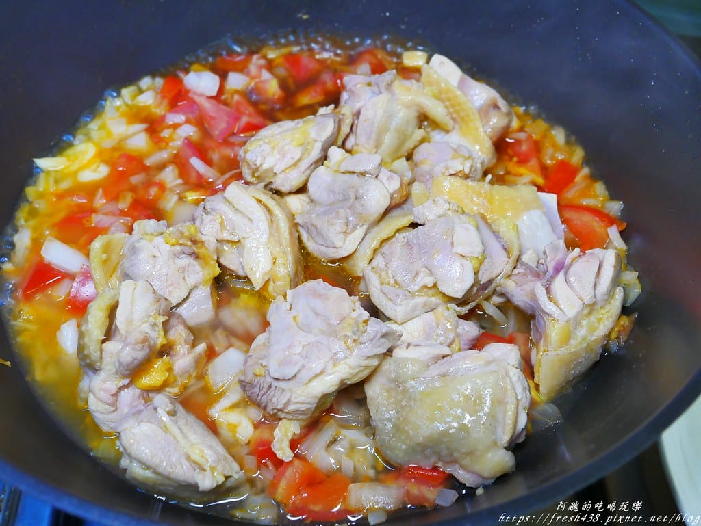 【減醣食譜】番茄燒雞,超級開胃的雞肉料理,拍胸脯掛保證,全家一定讚美啦! - 第10張圖 P1710523