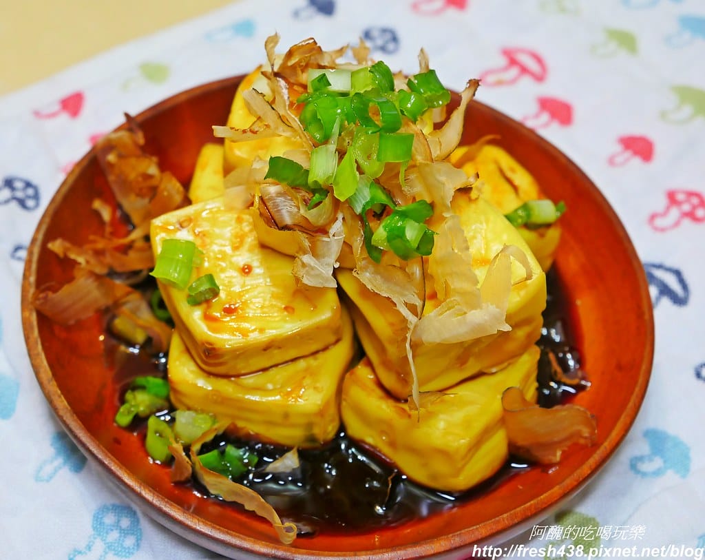 【氣炸鍋食譜】氣炸雞蛋豆腐,無油無粉版,日式風味,8分鐘搞定。 - 第11張圖 P1710818