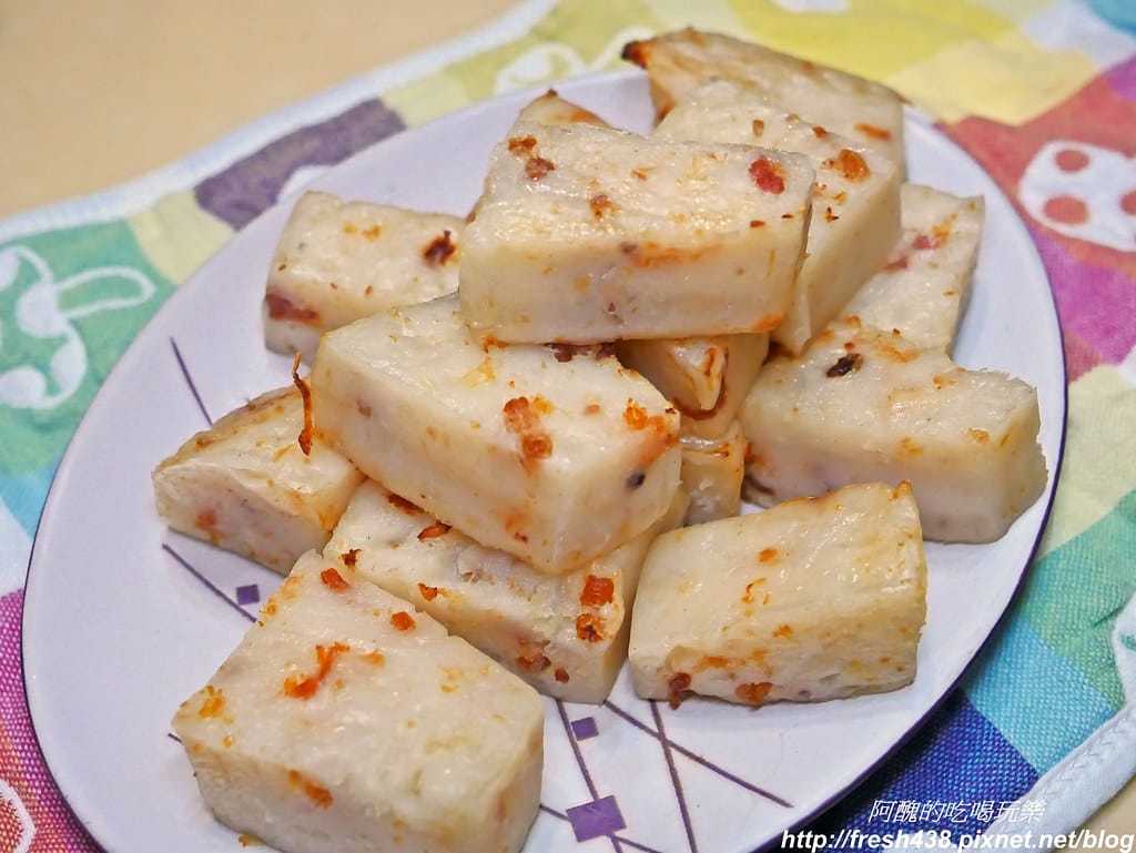 【氣炸鍋食譜】氣炸蘿蔔糕,無油版本,10分鐘搞定,外皮香酥,內部柔軟,再也不用小火慢煎、累死人啦! - 第10張圖 P1720022