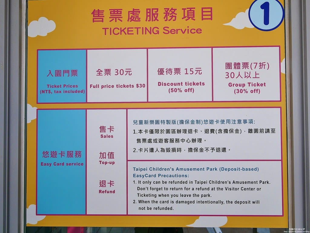 【台北親子旅遊景點】臺北市立兒童新樂園,一日遊全攻略,交通/營業時間/票價/設施//美食/一日券,完整介紹看這裡。 - 第7張圖 2-1