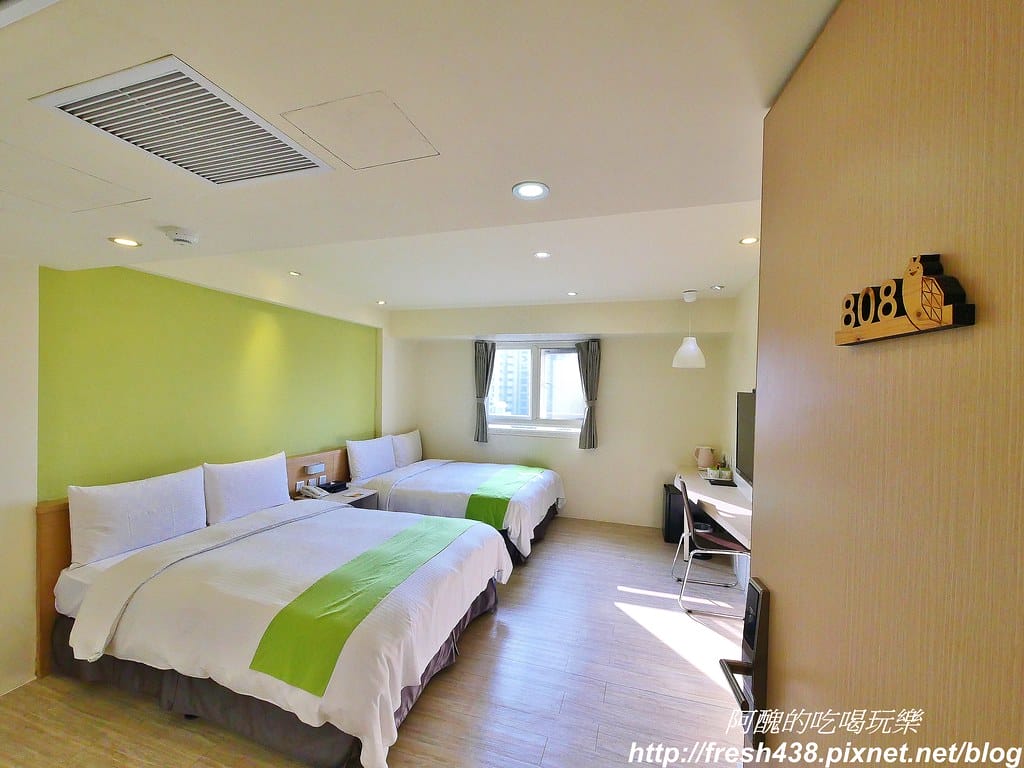 【台中住宿推薦】葉綠宿旅館,環保親子旅店,讓您大口深呼吸,距離逢甲夜市步行只要3分鐘。 - 第23張圖 7