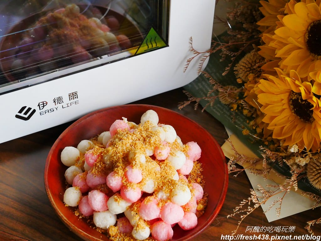 【氣炸烤箱食譜】花好月圓,酥炸小湯圓,6分鐘完成,外酥內軟,吃了甜蜜蜜、好幸福。 - 第12張圖 P1780804
