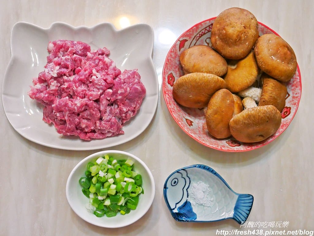 【氣炸烤箱食譜】香菇鑲肉,不沾粉、零技巧,15分鐘完成一道宴客菜。 - 第2張圖 P1790049