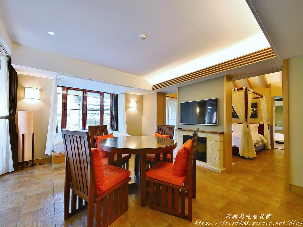 【新北住宿】福容大飯店福隆/福隆貝悅,東北角唯一的海洋溫泉飯店,彷若置身峇里島,獨棟villa超浪漫。 - 第35張圖 22