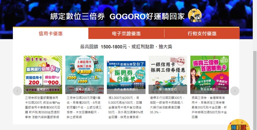 紙本三倍券消費不找零,快選擇數位綁定,不到一分鐘設定完畢,再抽gogoro。 - 第4張圖 1