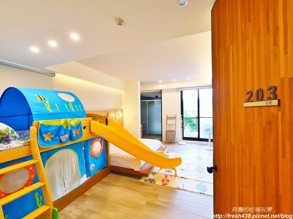 【宜蘭民宿】禾渼會館,溜滑梯房型、兒童戲水池、腳踏車齊備,早餐優質、房間超大的民宿。 - 第79張圖 22