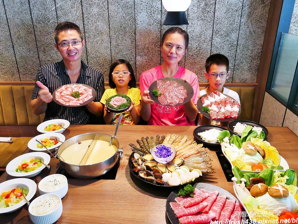 【新北美食】瀧鍋物製造所,板橋必吃頂級鍋物,A5霜降和牛、西班牙依比利豬、阿根廷天使紅蝦、生食干貝太銷魂。 - 第52張圖 40