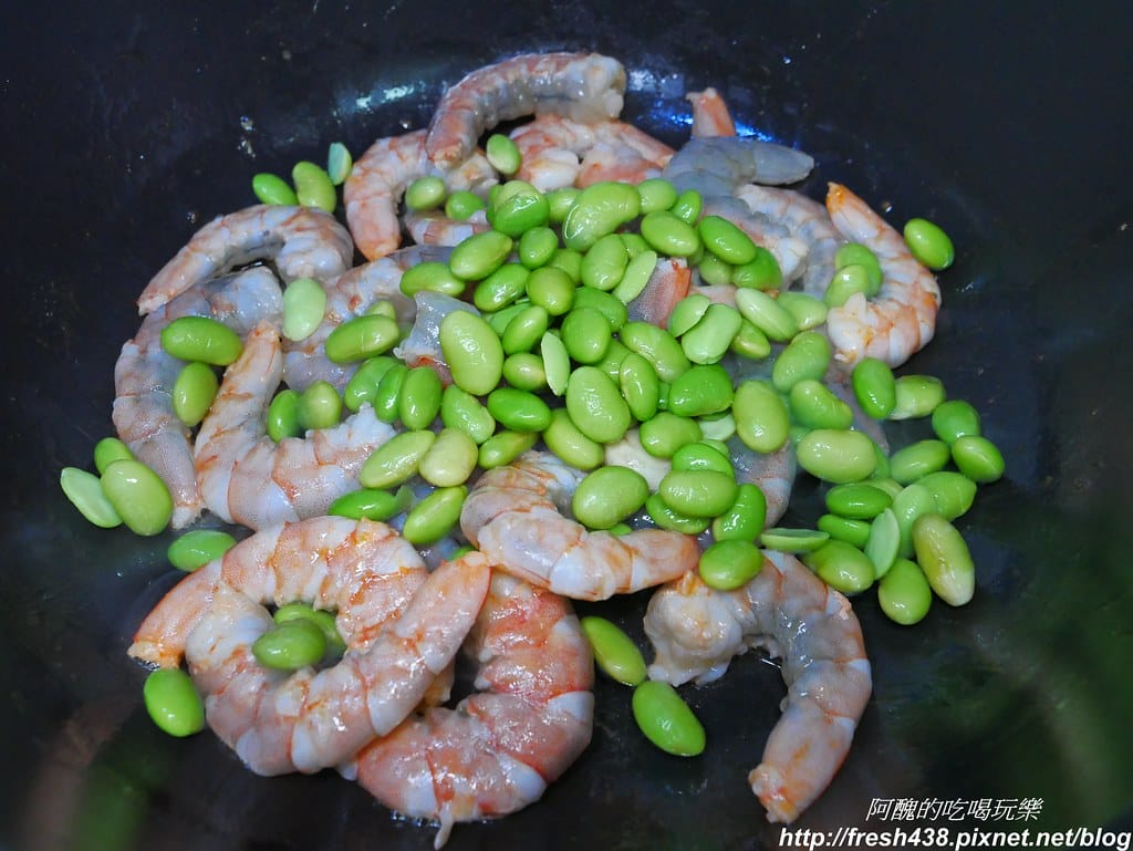 清炒毛豆蝦仁,5分鐘上菜,不油炸更健康,家常料理好簡單。 - 第7張圖 P1850593
