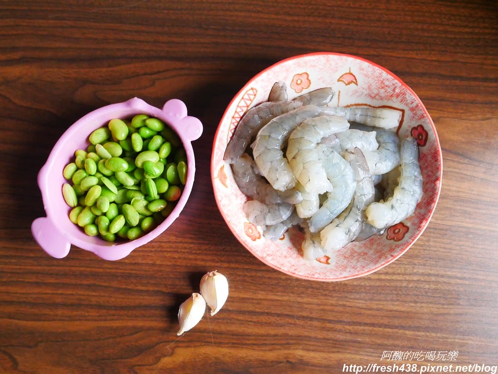 清炒毛豆蝦仁,5分鐘上菜,不油炸更健康,家常料理好簡單。 - 第2張圖 P1850588