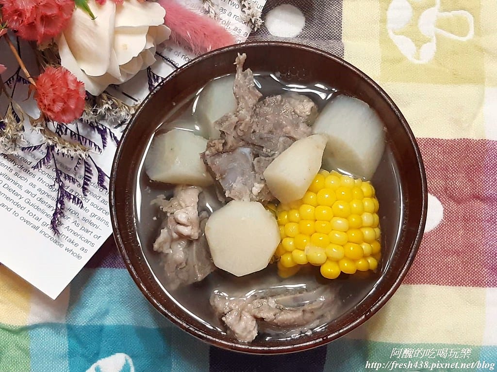 蘿蔔玉米排骨湯,預防感冒、提升抵抗力的清甜湯品。 - 第10張圖 110177