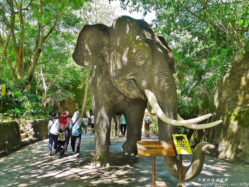 【印尼旅遊】峇里島野生動物園(Bali Safari & Marine Park),峇里島必遊景點,免費與動物拍照,還有兒童水上樂園可消暑。 - 第37張圖 26