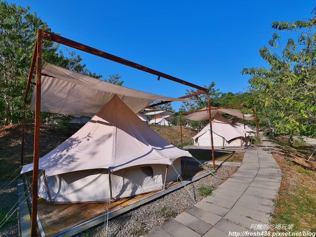 【高雄露營】蝶舞澗豪華露營,一泊三食超幸福,露營選擇Glamping,再也不會手忙腳亂。 - 第44張圖 32-2(C區)