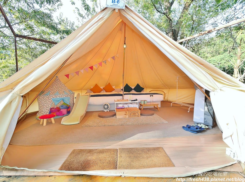 【高雄露營】蝶舞澗豪華露營,一泊三食超幸福,露營選擇Glamping,再也不會手忙腳亂。 - 第48張圖 37-1