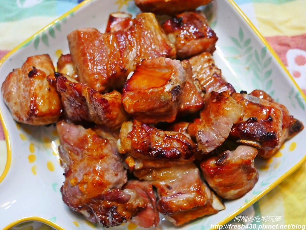【氣炸鍋食譜】氣炸豬小排,不沾粉,熱量更低,12分鐘完美上桌。 - 第13張圖 P1940823