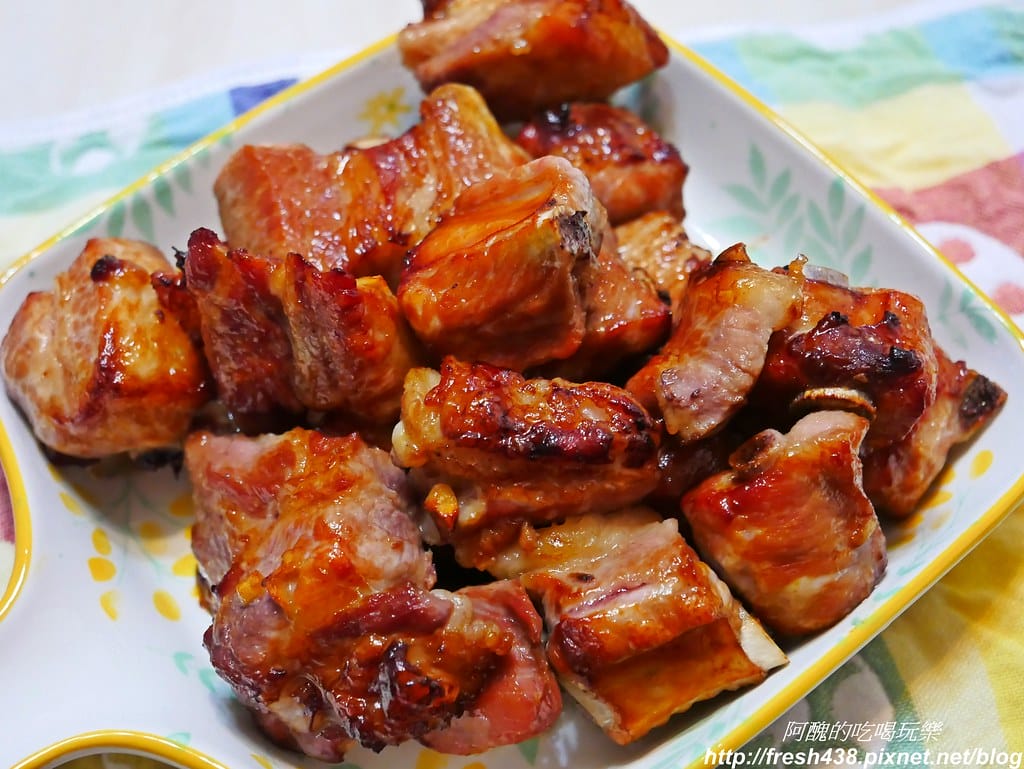 【氣炸鍋食譜】氣炸豬小排,不沾粉,熱量更低,12分鐘完美上桌。 - 第12張圖 P1940822