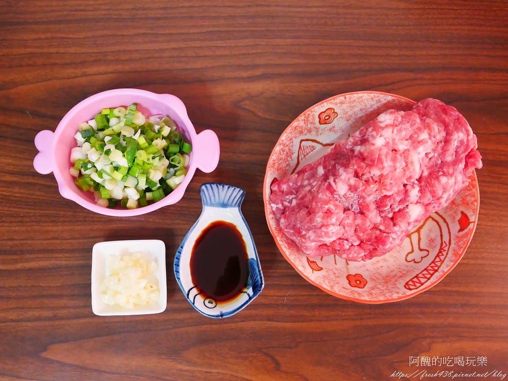 【氣炸鍋食譜】氣炸蒜香肉丸子,隨便拌拌就超級好吃! - 第2張圖 P1970607