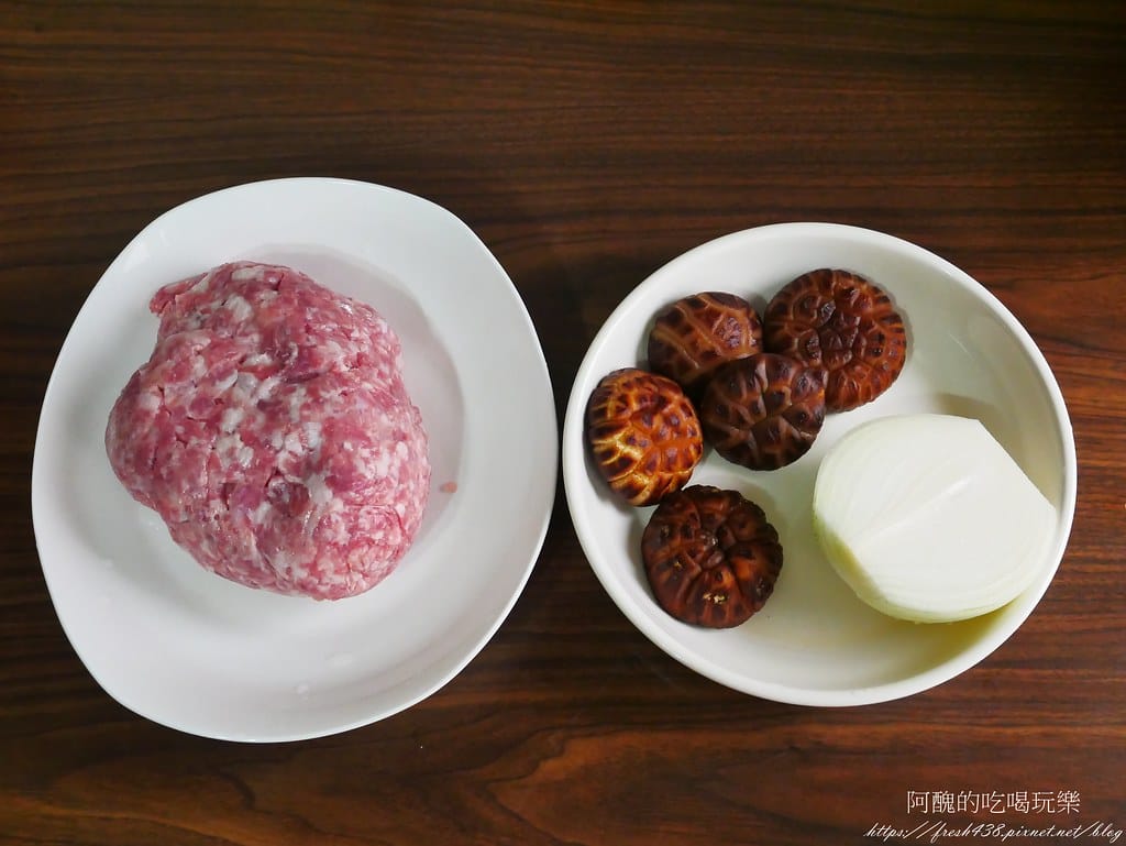 洋蔥香菇肉燥飯,一鍋到底,不加糖,用洋蔥取代,更鮮美健康! - 第2張圖 P1980314