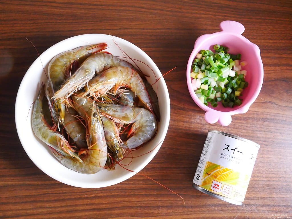 【電鍋食譜】蝦仁玉米炊飯,掌握一秘訣,蝦仁不過老,保證超好吃! - 第2張圖 P1980488