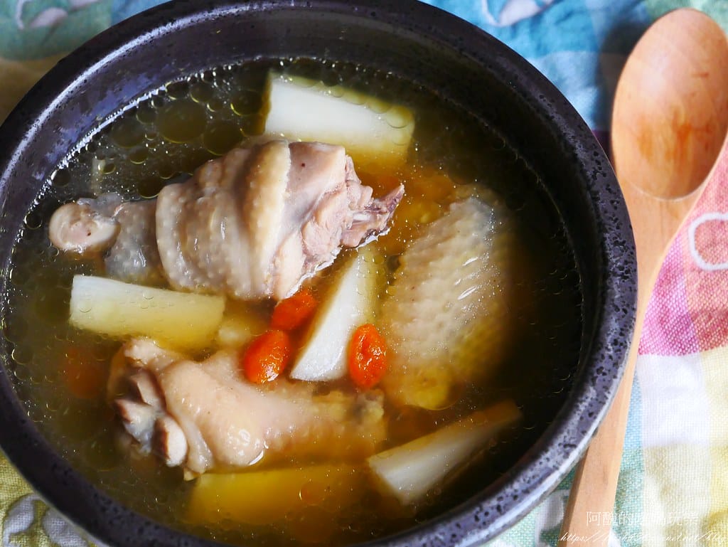 【電鍋食譜】山藥枸杞雞湯,止咳化痰、健脾益胃的湯品。 - 第12張圖 P1980629