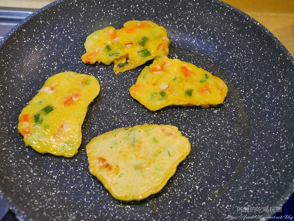 鮮蝦煎餅,今天不吃米飯,來吃煎餅吧! - 第13張圖 P1990413
