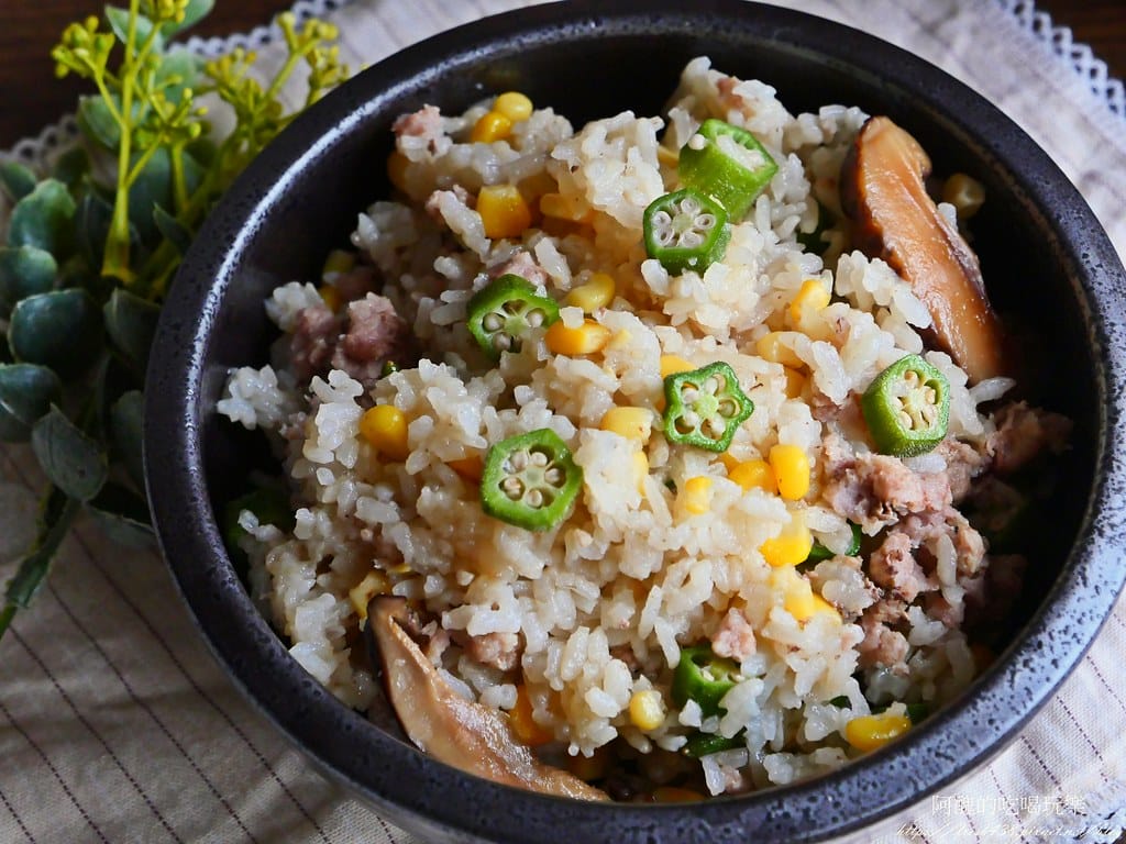 【電鍋食譜】玉米秋葵豬肉炊飯,滑順美味,好吃到讓人想流淚。 - 第11張圖 P1039397