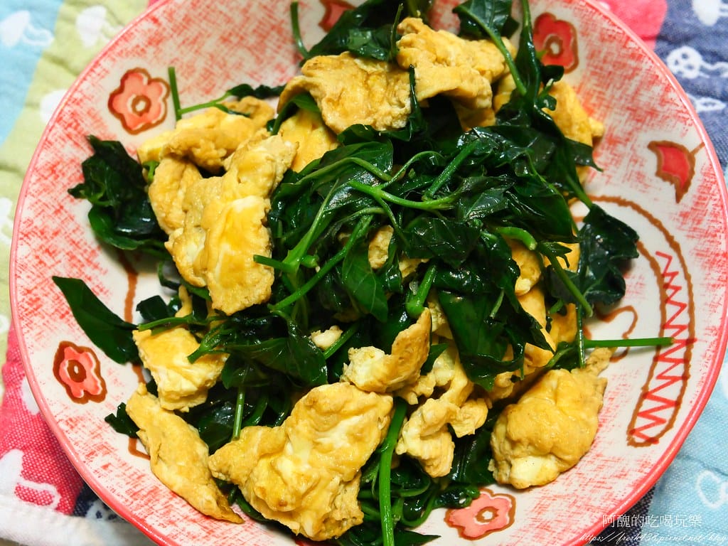 枸杞葉炒蛋,好嫩好好吃。 - 第8張圖 P1039511