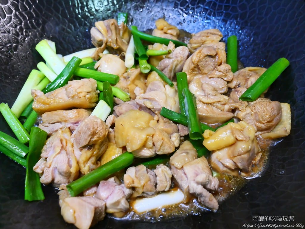 蔥爆雞腿,10分鐘上菜,鹹香下飯一級棒。 - 第7張圖 P1039522