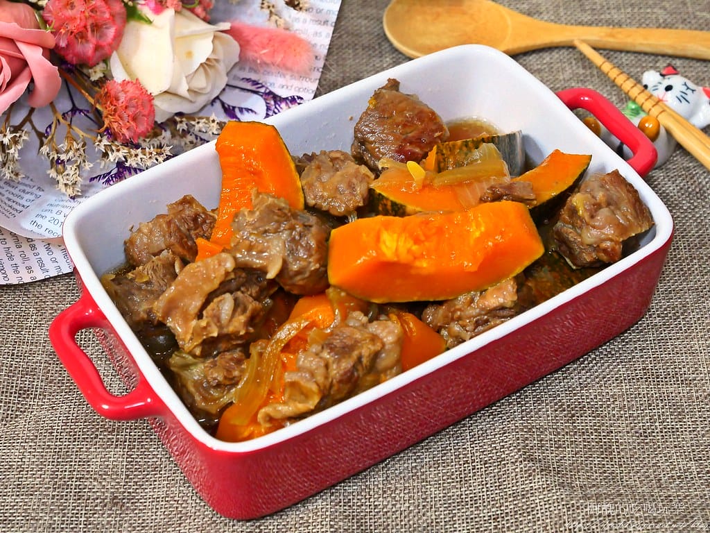 南瓜燉牛腩,濃厚秋天風味,保護心血管、預防癌症的好料理。 - 第19張圖 P1039990