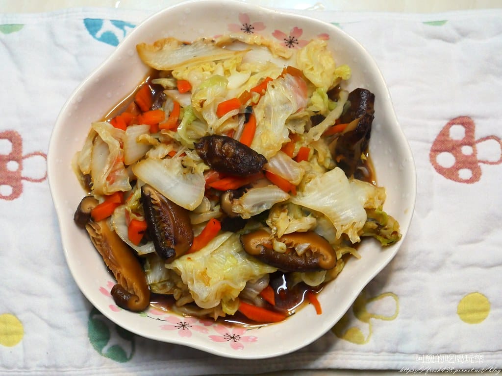 【素食食譜】白菜滷,快手料理,10分鐘上桌。 - 第10張圖 P1041072