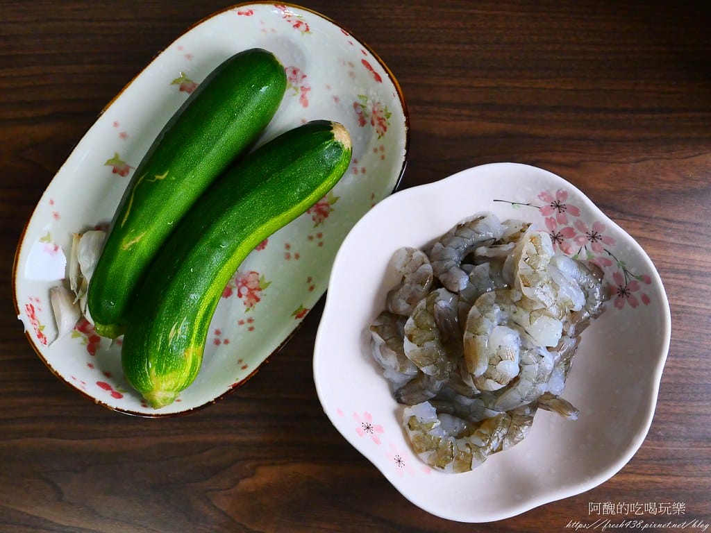 櫛瓜炒蝦仁,減醣料理好簡單,香氣四溢,健康無負擔。 - 第2張圖 P1043952