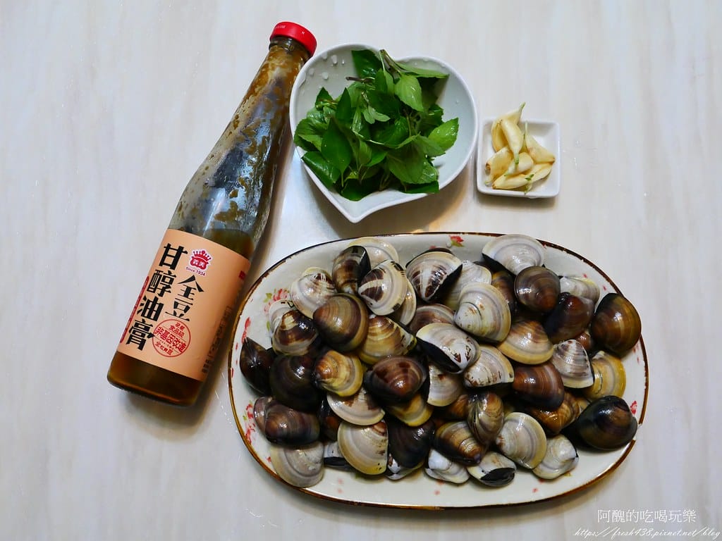 塔香蛤蜊,3分鐘完成,一大盤真的不夠吃啊! - 第2張圖 P1043934