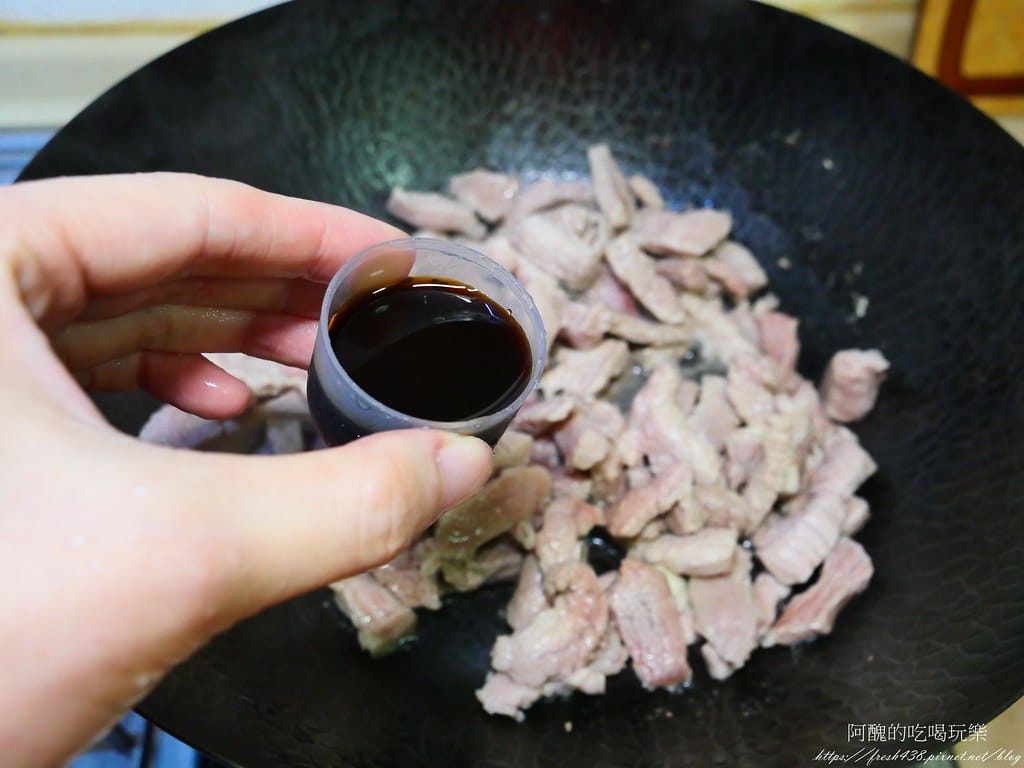 韭菜炒肉絲,香噴噴、超下飯,讓人停不了筷子。 - 第6張圖 P1044066